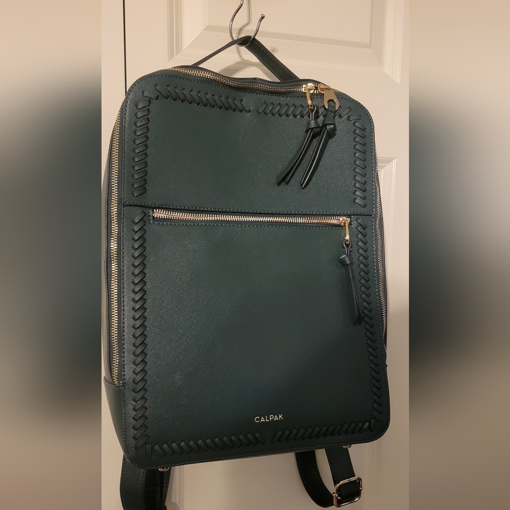 Calpak Kaya 15inch backpack, hunter green